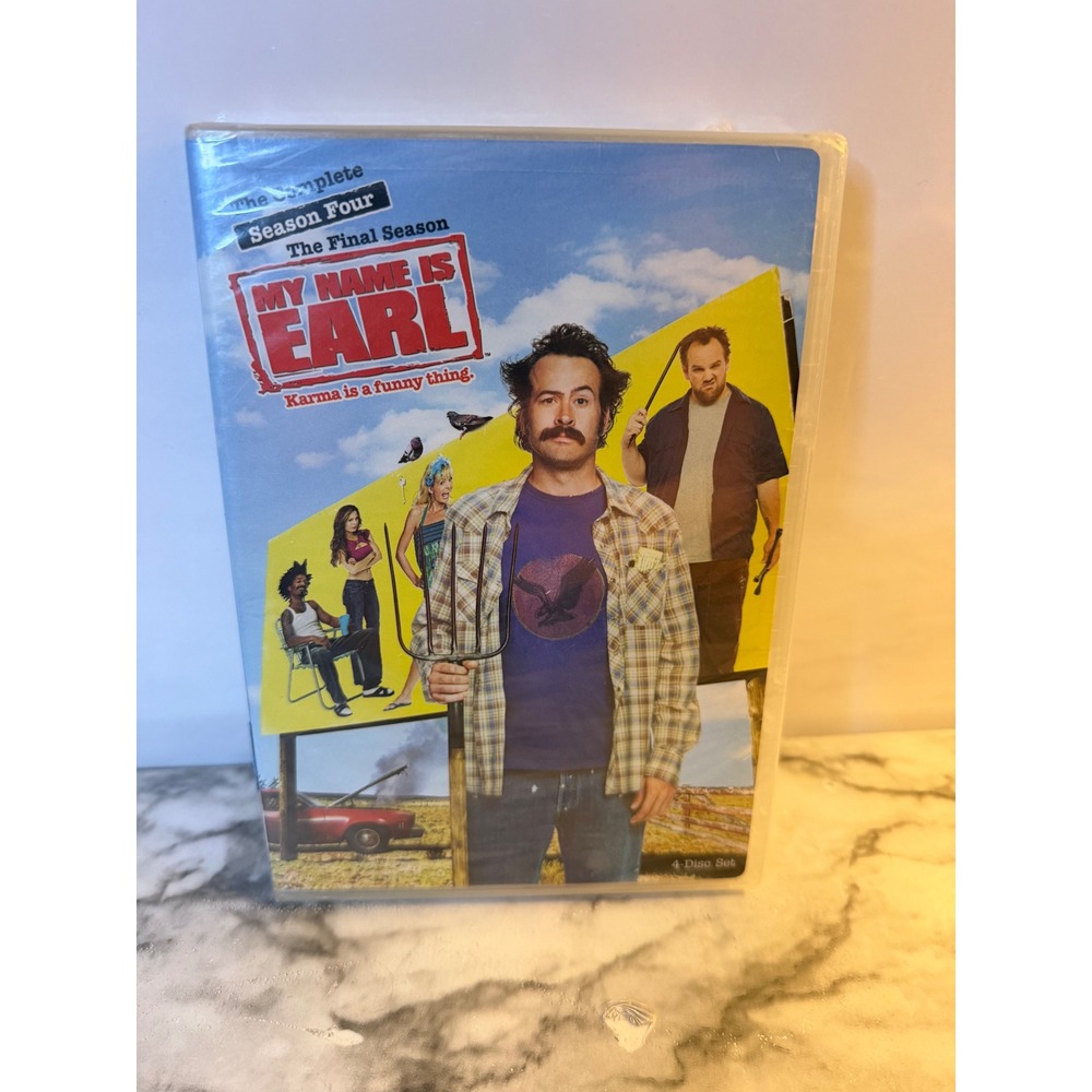 My Name Is Earl The Complete Season Four The Final Season 4-Disc DVD Set SEALED